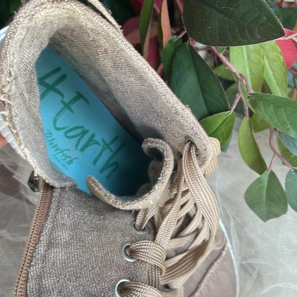 ❤️ BLOWFISH MALIBU 4 earth high top zippered tennis shoes sneakers size 8 - Picture 8 of 8